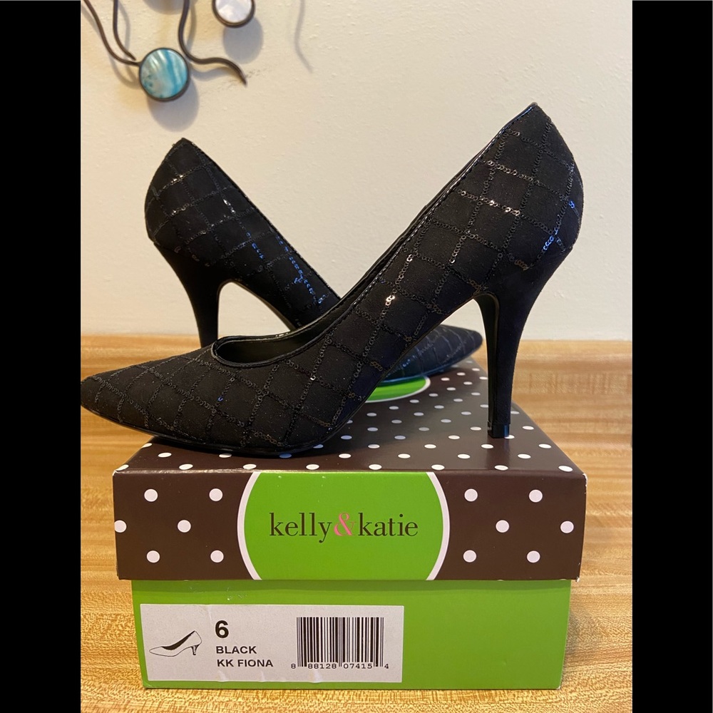 Worn Once! Sexy Sequined Pump by Kelly & Katie